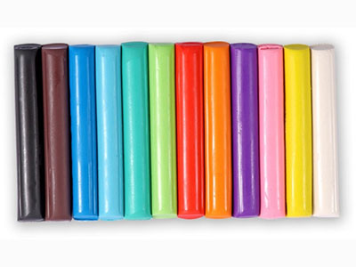 12 Colors Plasticine