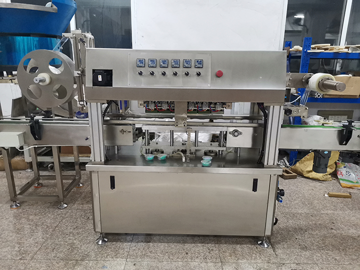 High Speed Cup Film Sealing Machine