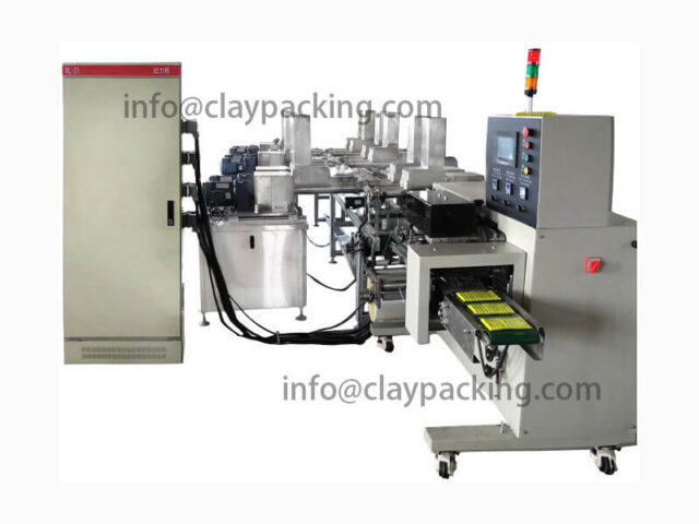 Automatic 12-Color Modeling Clay Extruding, Cutting and Packing Machine